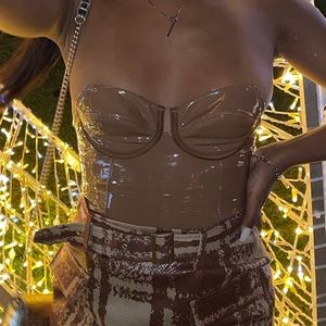 House of CB latex corset